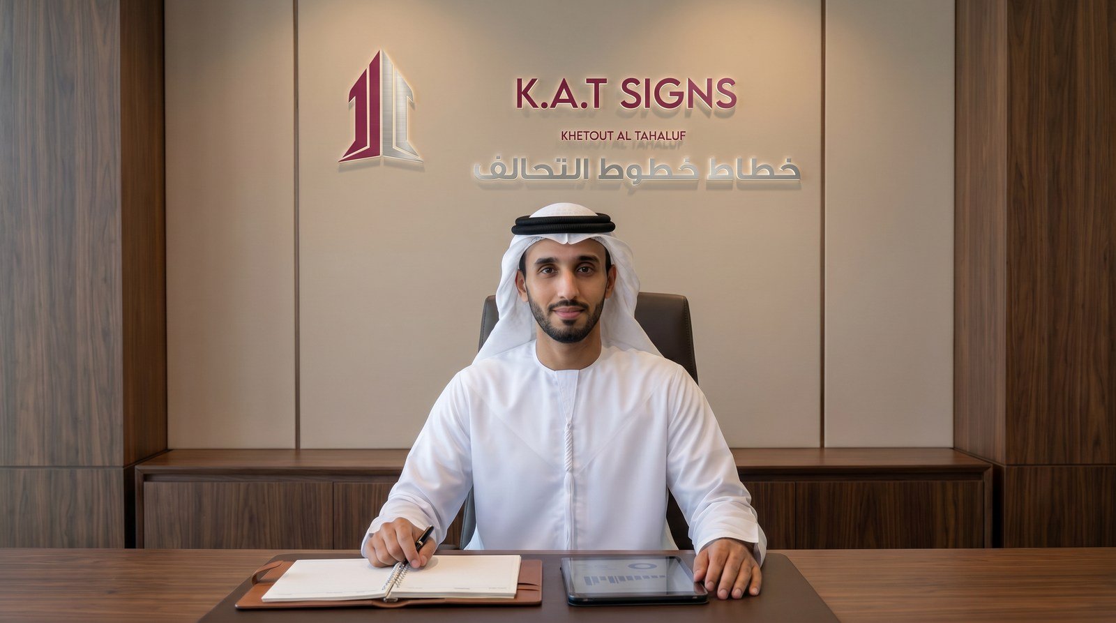 Abdullah Al Shamshi, Founder of K.A.T Signs