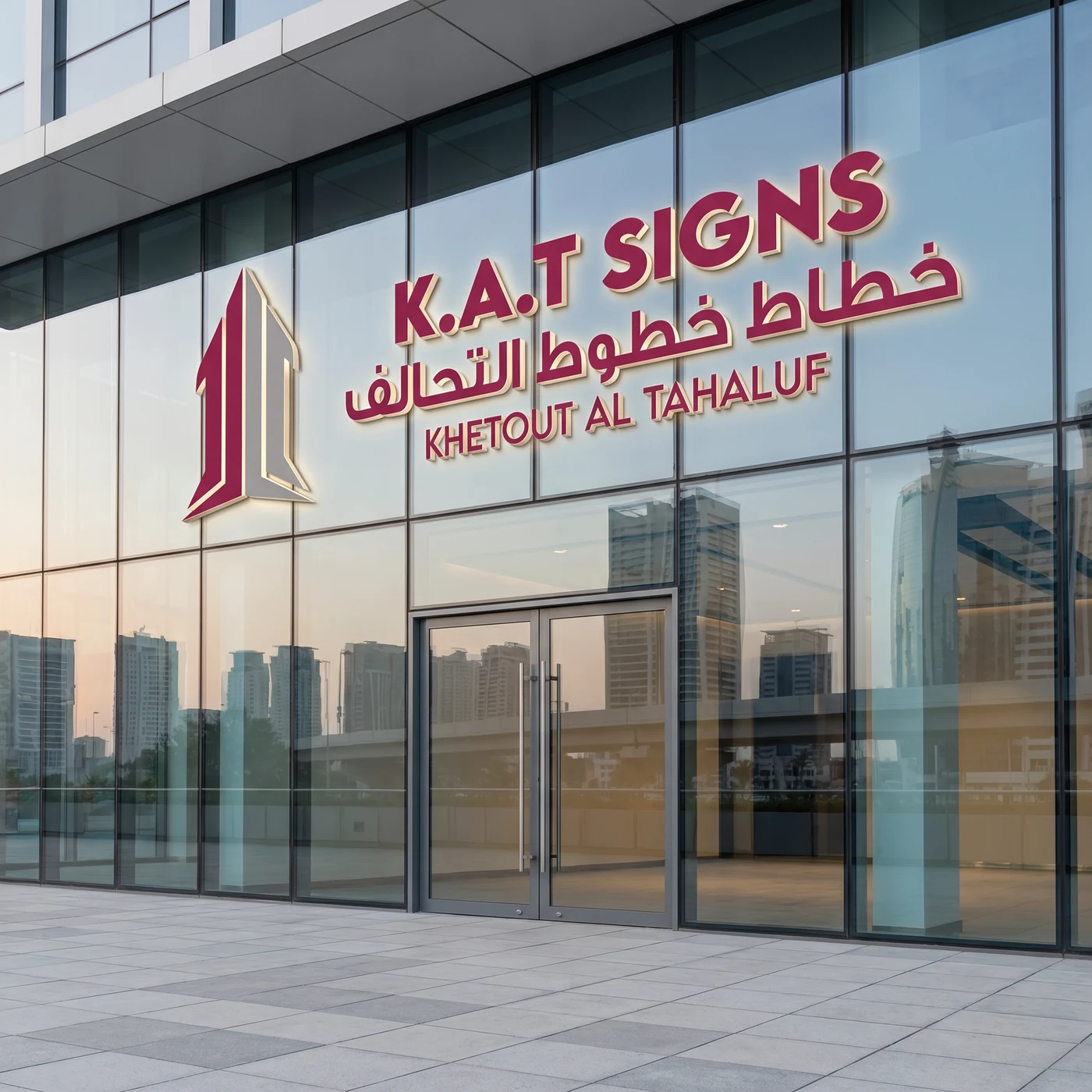 K.A.T SIGNS branded storefront