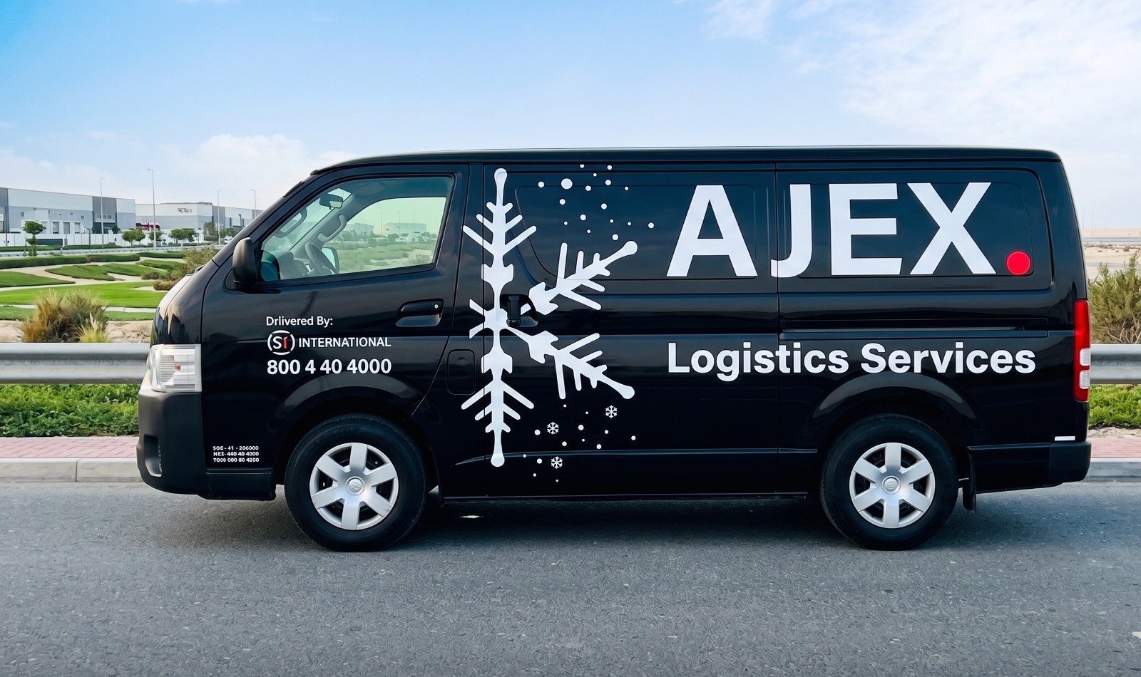 AJEX Logistics — Logistics Van Livery by K.A.T SIGNS