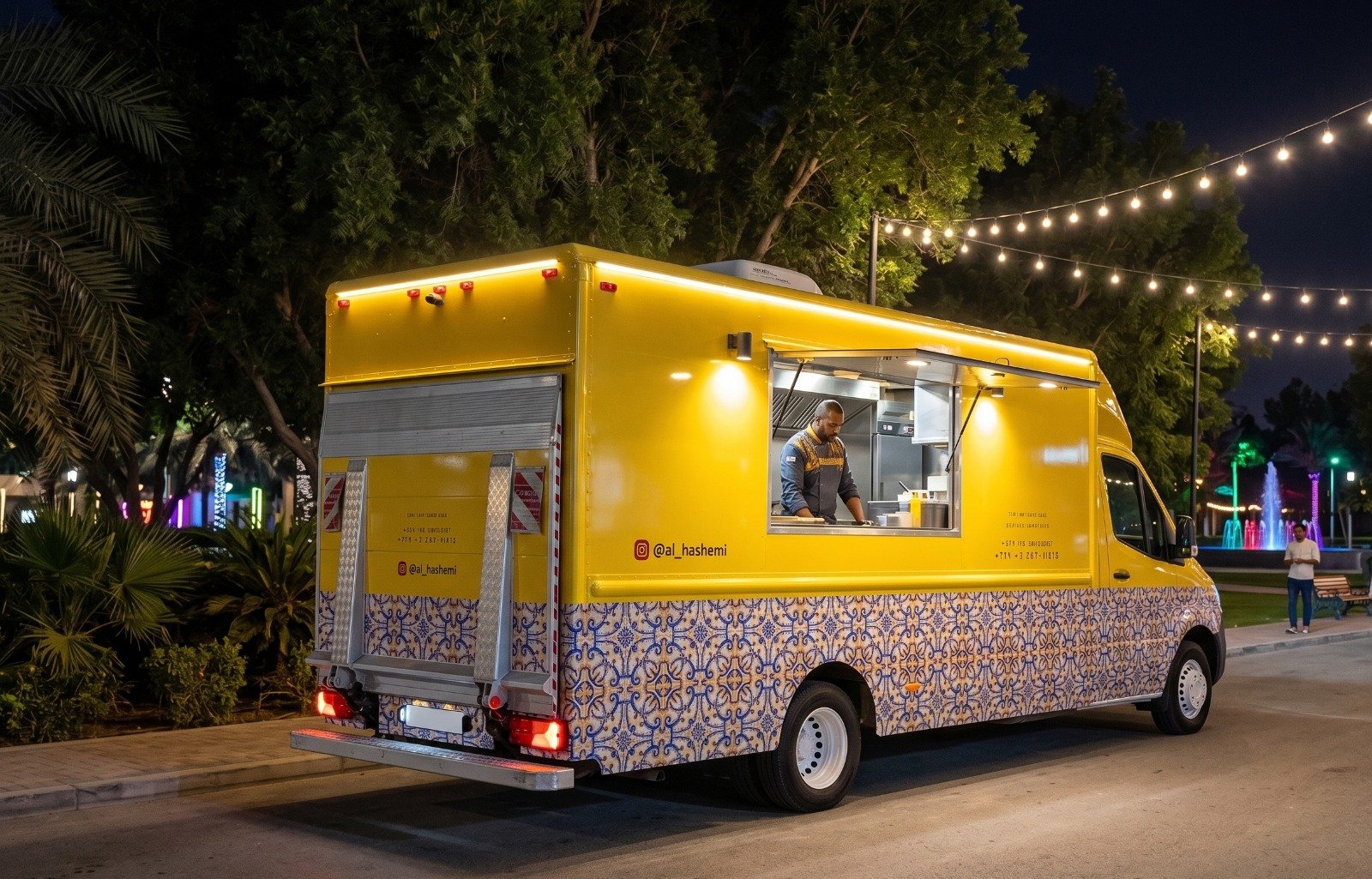 Al Hashemi — Food Truck Full Wrap by K.A.T SIGNS