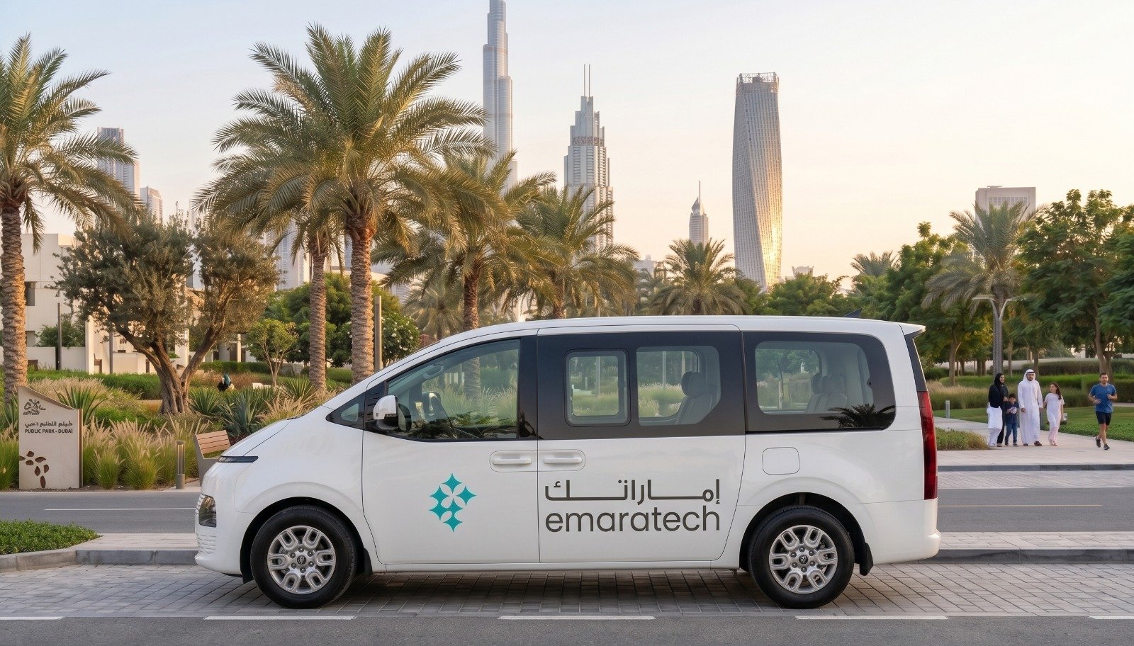 Emaratech — Corporate Van Graphics by K.A.T SIGNS