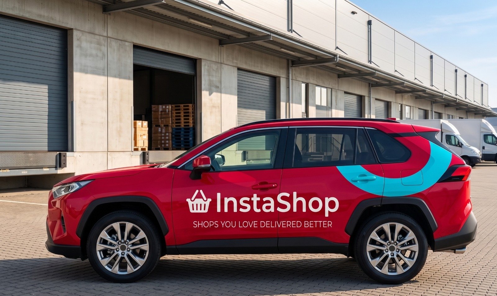 InstaShop — Delivery SUV Wrap by K.A.T SIGNS