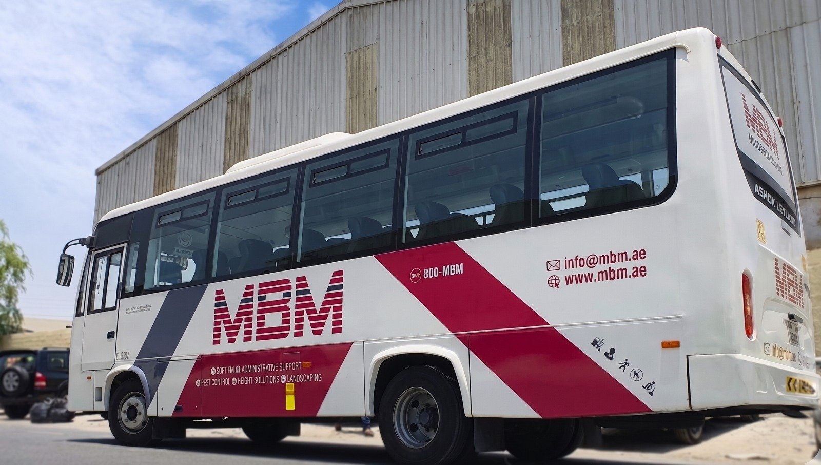 MBM Facilities — Staff Coach Branding by K.A.T SIGNS
