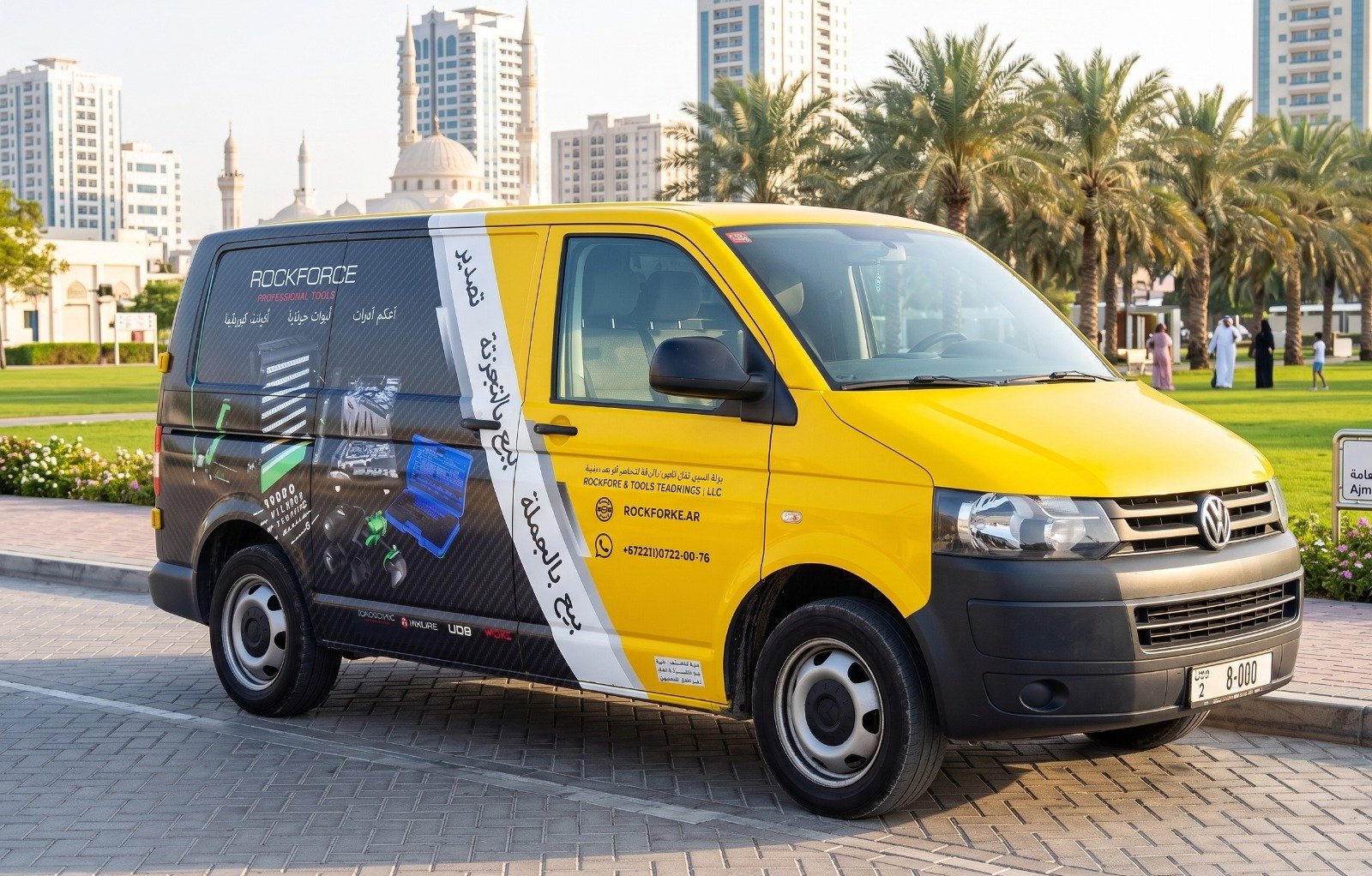 ROCKFORCE TOOLS — VAN WRAP by K.A.T SIGNS