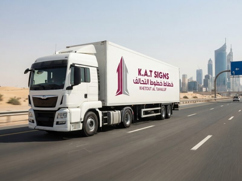 Fleet Branding for Delivery & Logistics Companies in the UAE