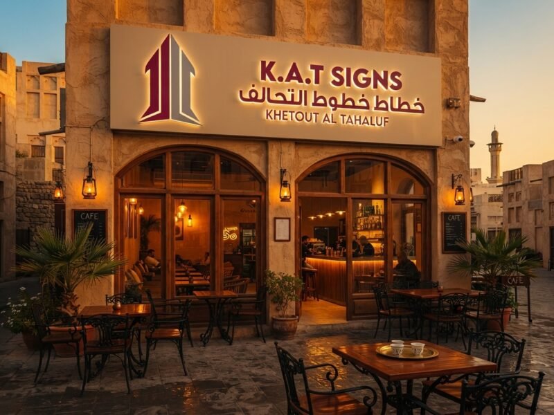 Restaurant & Café Signage Ideas for UAE Venues