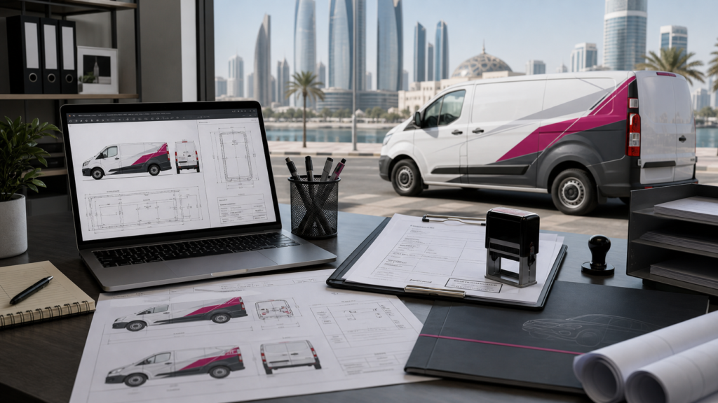 Abu Dhabi Vehicle Graphics Pre Approval
