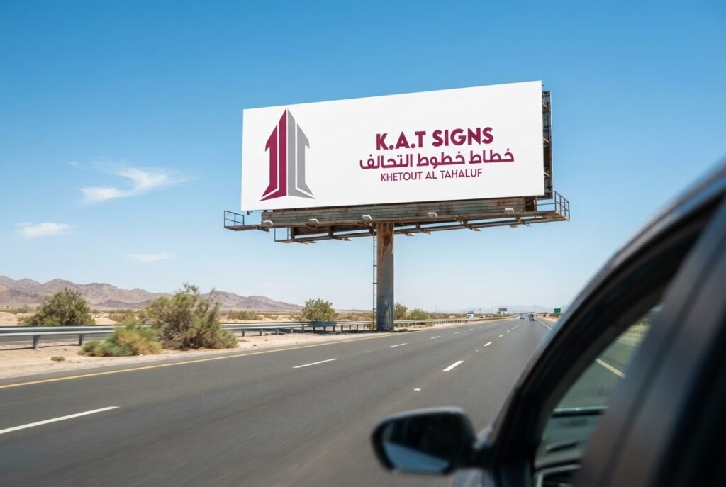 UAE billboard sizes and specifications by K.A.T SIGNS