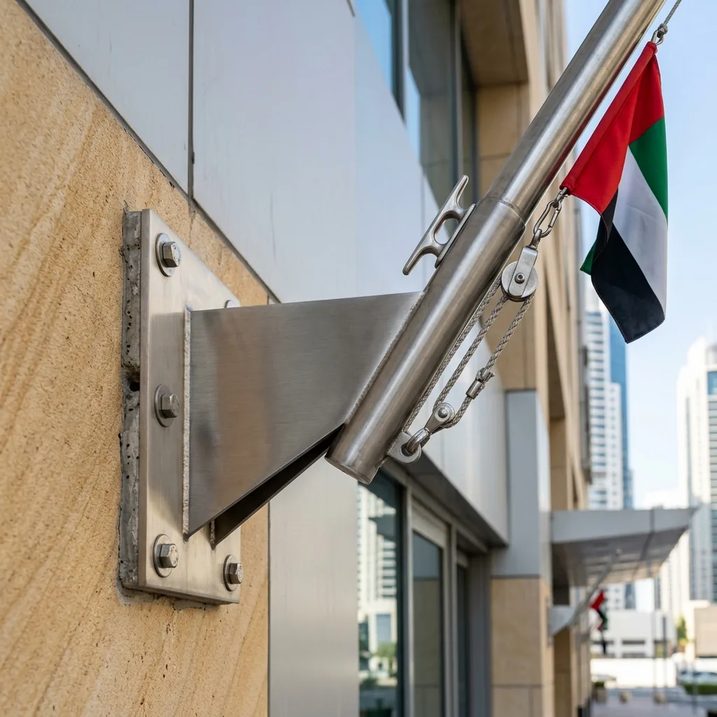 الأعلام المثبَّتة على الجدار